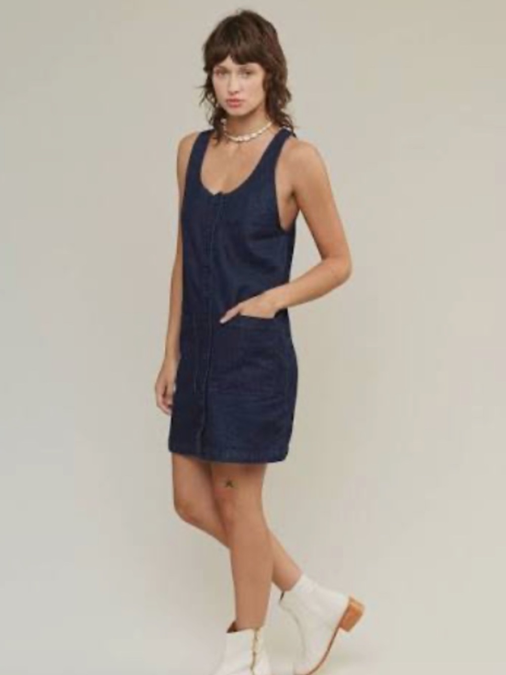 Jungmaven Jumper Dress NWT Denim Size Medium